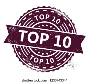 Top Ten Stamp