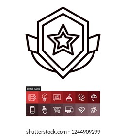 Top vector icon