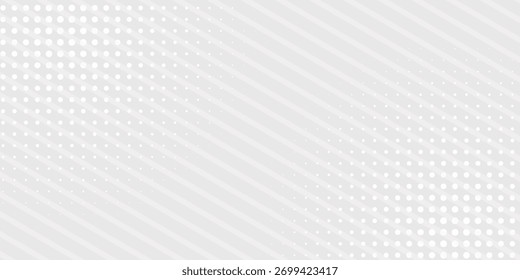 Fondo de textura de tecnología de luz de onda gris blanco de Vector superior. Abstractas concepto digital de big data. moderno	
