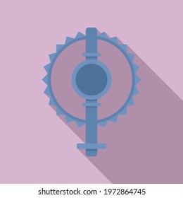 Top view animal trap icon. Flat illustration of Top view animal trap vector icon for web design