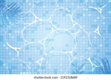Top view. Background with swimming pool 
