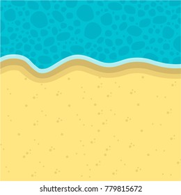 Top view of Beach background