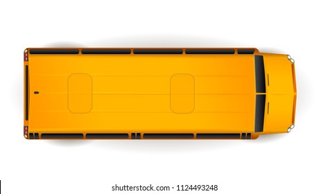 Bus Top View Clip Art