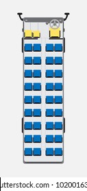2x2 Bus Seating Chart