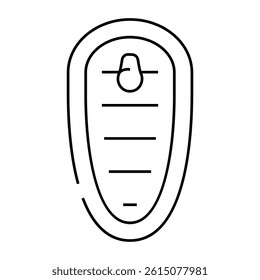 top view of canned food line icon vector. top view of canned food sign. isolated contour symbol black illustration