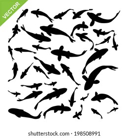 Download Fish Silhouette Images, Stock Photos & Vectors | Shutterstock