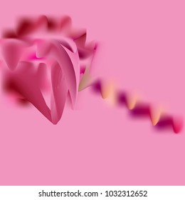 Top view flower abstract background.