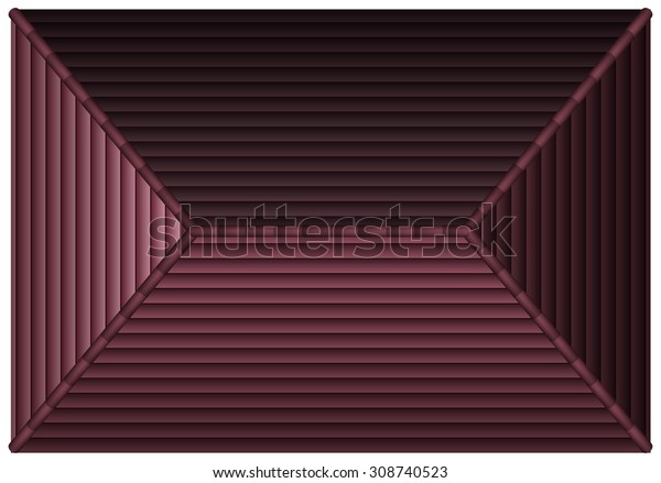 Top View House Roof Illustration Stock Vector (Royalty Free) 308740523