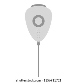 Top view of a joystick