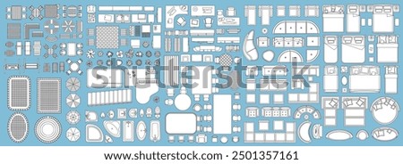 Image, Stock Photo Piano and cabinet by window at home