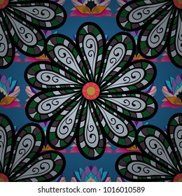 Top view, soft black, neutral and blue color style. Floral composition, hand painted, delicate template. Stylish invitation for valentines day and greeting card concept. Scenic flower pattern.