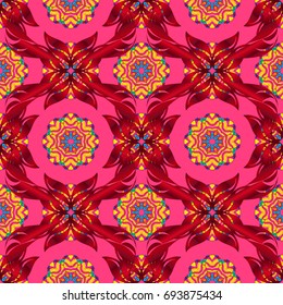 Top view, soft color style. Floral composition, hand painted, delicate template. Stylish invitation for valentines day and greeting card concept. Scenic flower pattern on colorful background.