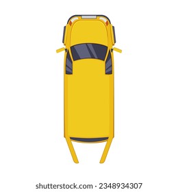 Top view of warehouse transport vector illustration. Cargo transport, couriers delivering parcels on car and truck, equipment. Logistics industry, delivery service concept