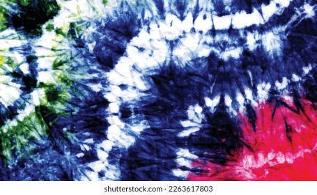 Top view winter hand painted watercolor mother's day  wave tie-dye pattern background