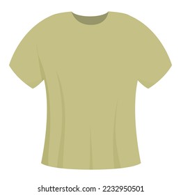 Top wear icon cartoon vector. Front sport. Sleeve fashion
