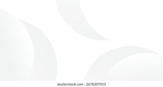 Fondo blanco superior con color degradado y líneas de curva arte moderno