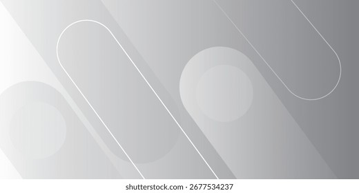 Fondo blanco superior. Diseño moderno de fondo de luz blanca geométrica mínima