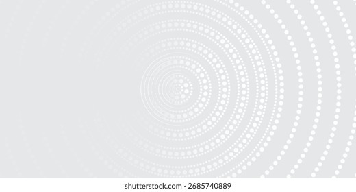 Fondo de textura de tecnología de luz de onda gris blanco superior. Arte Abstractas