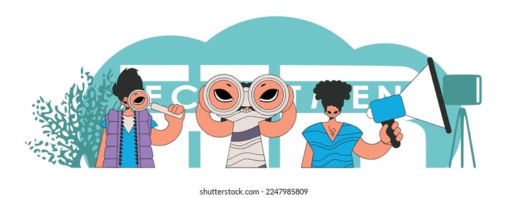 The topic is HR workers. The team working in the field of Recruitment.