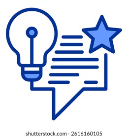 Topic Icon Element For Design