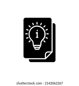 Topic icon in vector. logotype