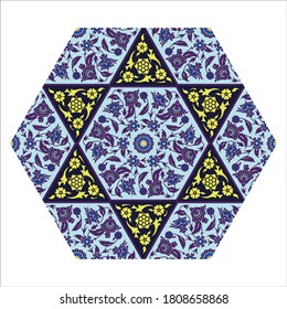 Topkapi palace pattern at Istanbul, Turkey