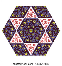 Topkapi palace pattern at Istanbul, Turkey
