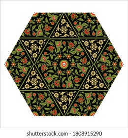 Topkapi palace pattern at Istanbul, Turkey