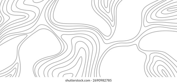 plano de fundo de contorno topográfico. plano de fundo de linhas de contorno. plano de fundo ondulado abstrato. Plano de fundo do contorno do mapa topográfico.
