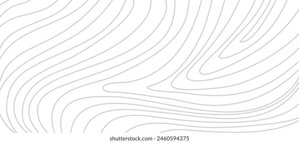Topographischer Konturhintergrund. Konturlinien-Hintergrund. Topographischer Kartenkonturhintergrund. Abstrakter wellenförmiger Hintergrund.
