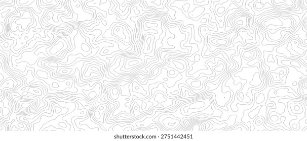 Topographic Contour Line Pattern Background Seamless Abstract Terrain Map Design For textures, and geographic or scientific themes.