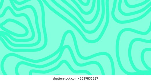 Topographic contour line pattern design