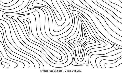 Topographischer Konturkartenrasterhintergrund