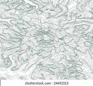 Mt Rainier Topo Map Topographic Contours Mount Rainier Surrounding Area Stock Vector (Royalty  Free) 24492313 | Shutterstock