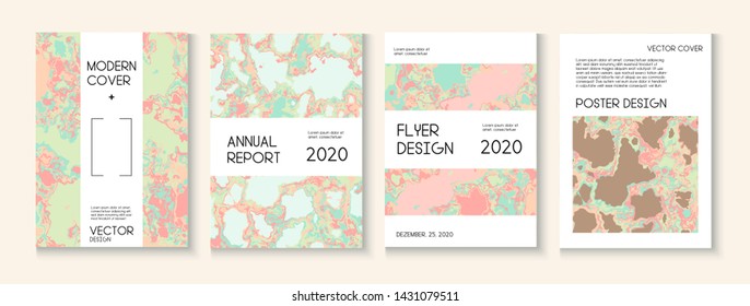 Topographic Fluid Liquid Paint Vector Cover. Retro Earth Day Ecology Poster. Pink Rose Japanese Cosmetics Design. Futuristic Folder, Grunge Book Page Template. Topographic Fluid Vector Cover