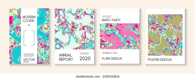 Topographic Fluid Liquid Paint Vector Cover. Pink Rose Japanese Cosmetics Design. Medical Earth Day Ecology Poster. Corporate Identity, Futuristic Folder Template. Topographic Fluid Vector Cover