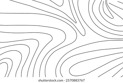 topographic line contour background, geographic grid stock vector illustration. eps10