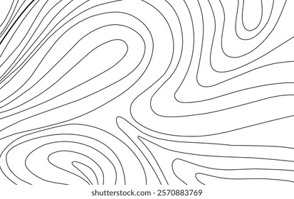 topographic line contour background, geographic grid stock vector illustration. eps10