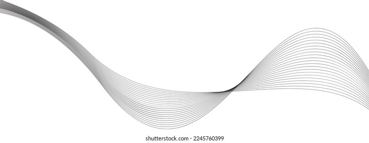 topographic line round lines abstract. Thin line wavy abstract vector background. Curve wave seamless pattern. the pattern of gray lines. Abstract background made of curved lines