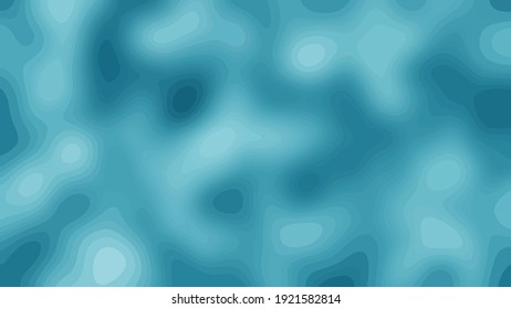 Topographic map. 3D paper cut. Design for posters and presentations. Vector illustration.