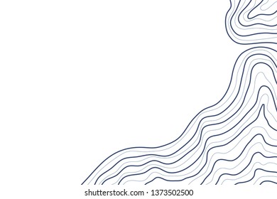 topographic map ,abstract height lines on background ,vector