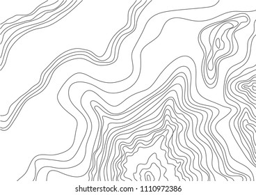 Topographic Wood Pattern Black White Stock Vector (Royalty Free) 1788138371