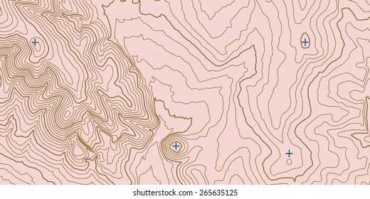 Topographic map background concept