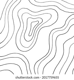 Topographic map background concept. Abstract landscape