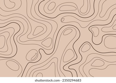 Topographic map background concept. Abstract background with landscape topographic map design.
