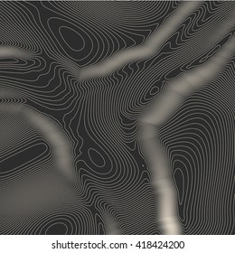 Topographic map background concept with space for your copy, elevation map.