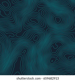 Topographic map background concept with space for your copy.Vector abstract illustration.Geography concept.