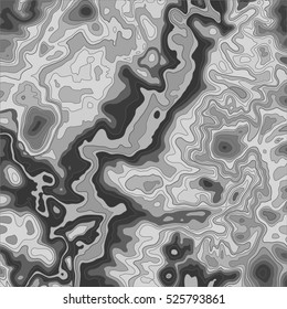 Topographic map background concept. Topo contour map. Vector abstract illustration. Hills, rivers and mountains. Geography concept. Wavy graphic backdrop. Cartography and topology.