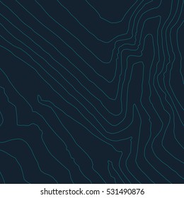 Topographic map background concept.Vector abstract illustration.Geography concept.