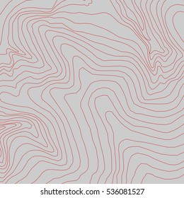 Topographic map background concept.Vector abstract illustration.Geography concept.